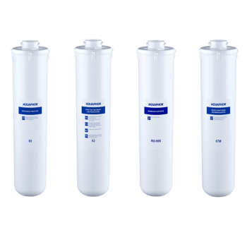 Set de 4 cartuse Aquaphor K2,K5,K7M,RO-50S pentru RO-101S