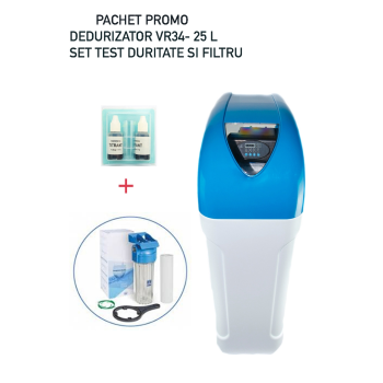 Pachet promo Dedurizator BlueSoft K100/VR34 25 l răşină